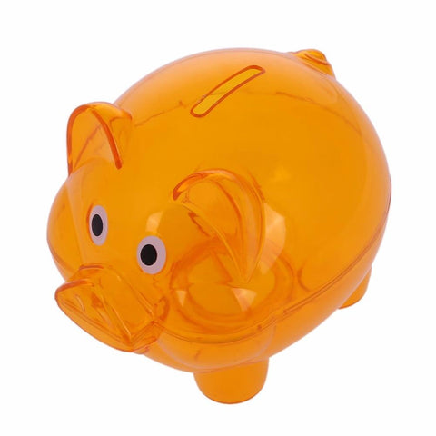 Plastic Transparent Piggy Bank | VIVOCO Online Shop                                                                            