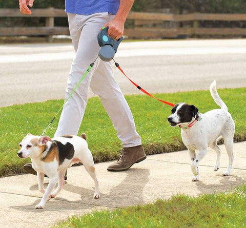 Double Retractable Dog Leash | VIVOCO Online Shop                                                                            