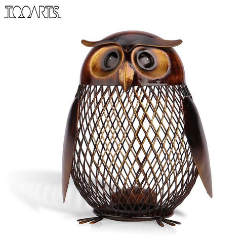 Owl Metal Piggy Bank | VIVOCO Online Shop                                                                            