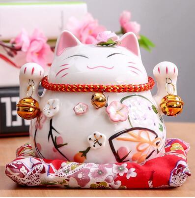 Ceramic Lucky Cat Piggy Bank | VIVOCO Online Shop                                                                            